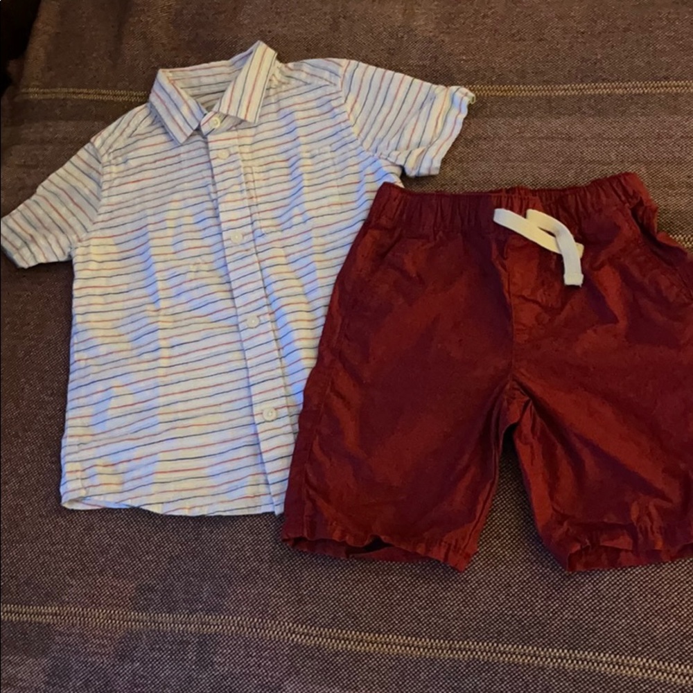 GUC Boys bundle of Shirt and Shorts 18-24 months